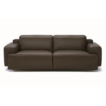 Canapé sofa 3-zit Iago 2954 leder antraciet Natuzzi Italia