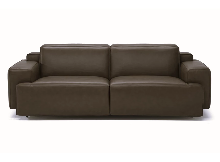 Canapé sofa 3-zit Iago 2954 leder antraciet Natuzzi Italia
