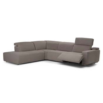 Hoeksalon Iago 2954 stof grijs Natuzzi Italia