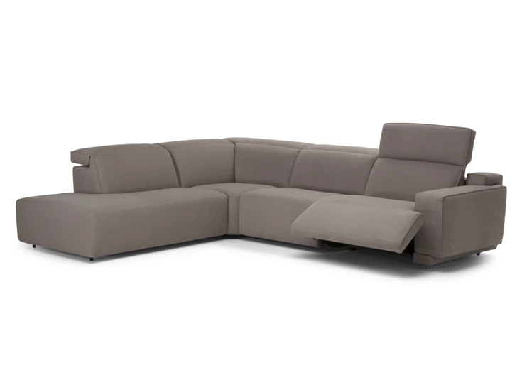 Hoeksalon Iago 2954 stof grijs Natuzzi Italia