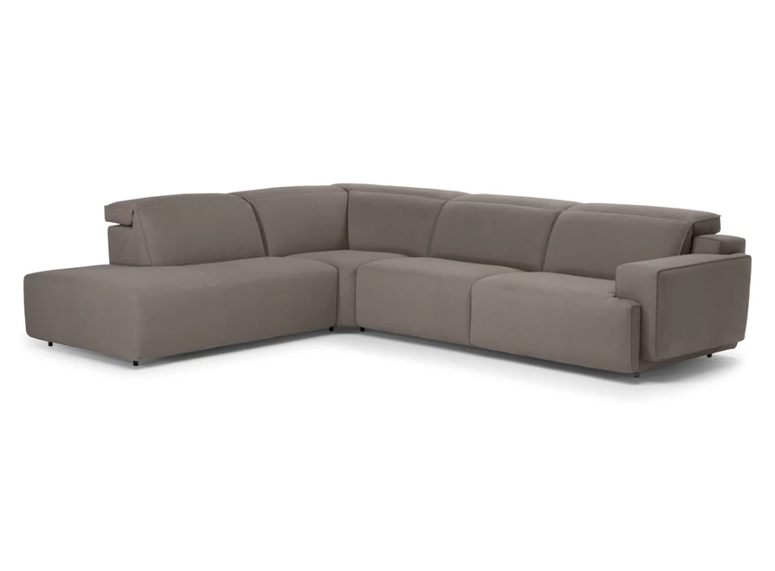 Front Hoeksalon Iago 2954 stof grijs Natuzzi Italia