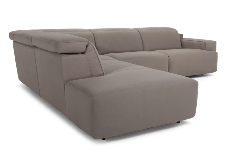 Achterkant Hoeksalon Iago 2954 stof grijs Natuzzi Italia