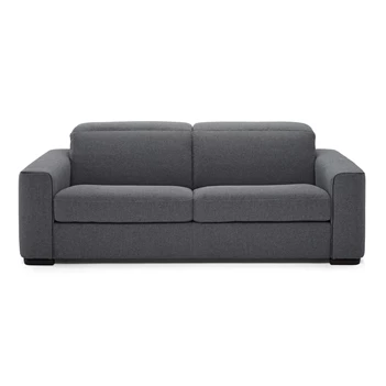 Slaapbank zetelbed Diesis 2828 stof grijs Natuzzi Italia