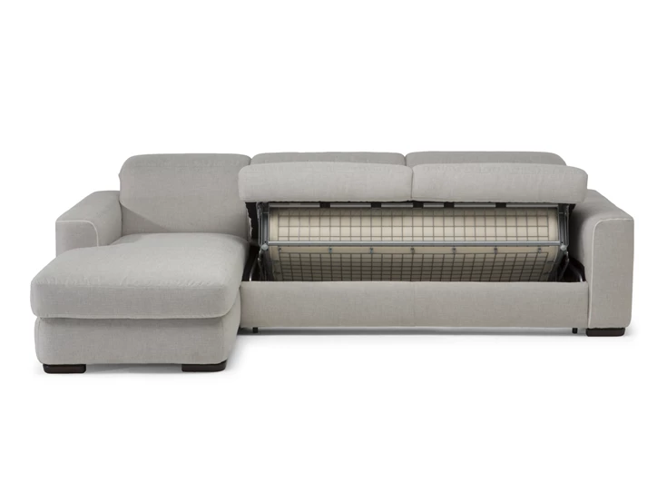 Opengeklikt Slaapbank Diesis 2828 stof lichtgrijs Natuzzi Italia
