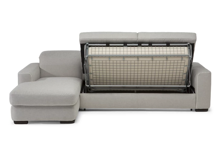 Open Slaapbank Diesis 2828 stof lichtgrijs Natuzzi Italia