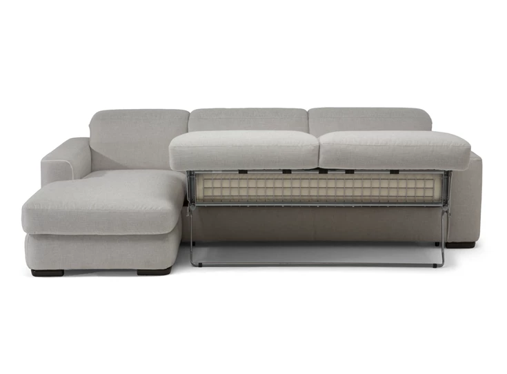 Steunbalk Slaapbank Diesis 2828 stof lichtgrijs Natuzzi Italia