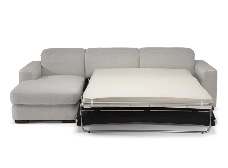 Matras open Slaapbank Diesis 2828 stof lichtgrijs Natuzzi Italia