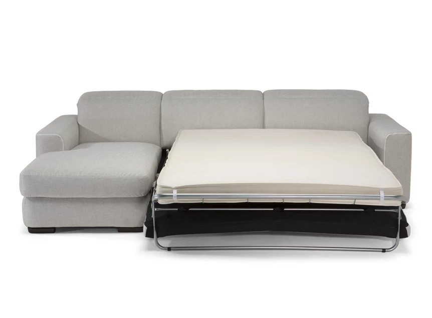 Matras open Slaapbank Diesis 2828 stof lichtgrijs Natuzzi Italia