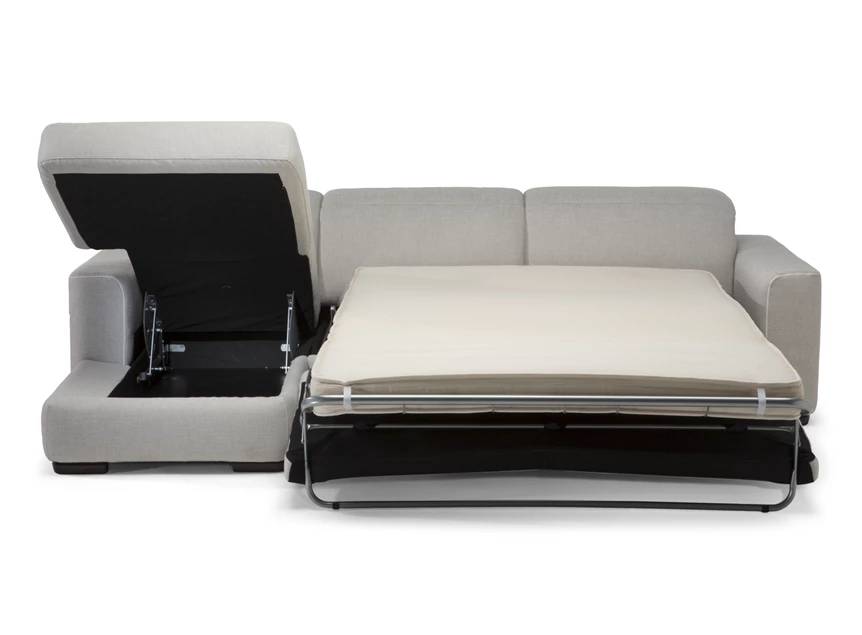 Opbergruimte Slaapbank Diesis 2828 stof lichtgrijs Natuzzi Italia