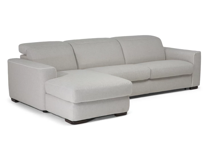 Zijde Slaapbank Diesis 2828 stof lichtgrijs Natuzzi Italia