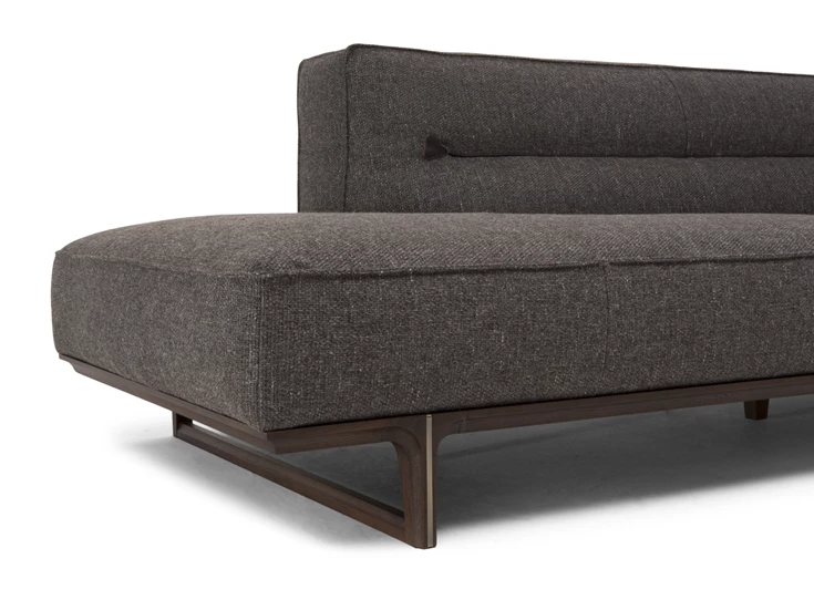 Onderstel Canapé ottoman Kendo 3032 stof donkergrijs Natuzzi Italia