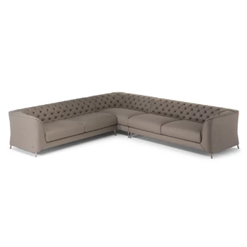 Hoeksalon La Scala 3000 stof grijs Natuzzi Italia