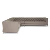 Front Hoeksalon La Scala 3000 stof grijs Natuzzi Italia
