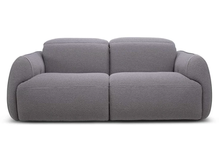 Salon canapé 3-zit Mindful 3289 relaxen stof grijs Natuzzi Italia