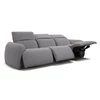 Grote canapé 3-zit Mindful 3289 relaxen stof grijs Natuzzi Italia