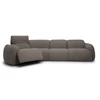 Relax Schuine zetel Mindful 2389 stof bruin Natuzzi Italia