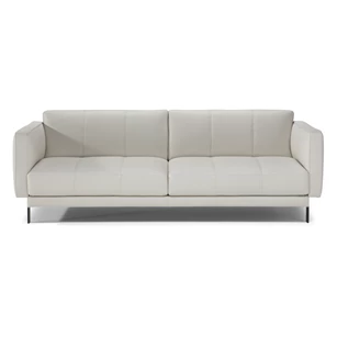 Front Canapé 3-zit Levante 3187 leder wit Natuzzi Italia