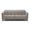 Front Canapé 3-zit Philo 2957 stof greige Natuzzi Italia