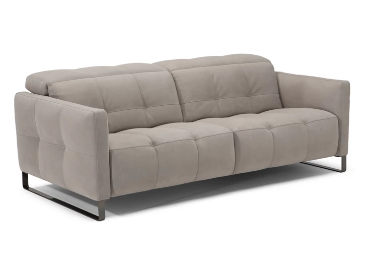 Canapé 3-zit Philo 2957 stof greige Natuzzi Italia