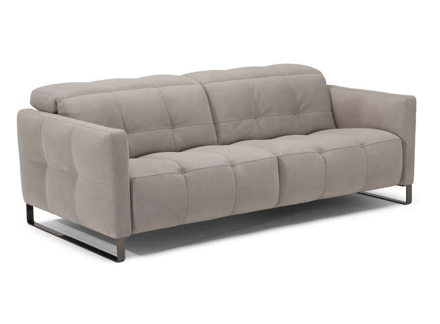 Canapé 3-zit Philo 2957 stof greige Natuzzi Italia