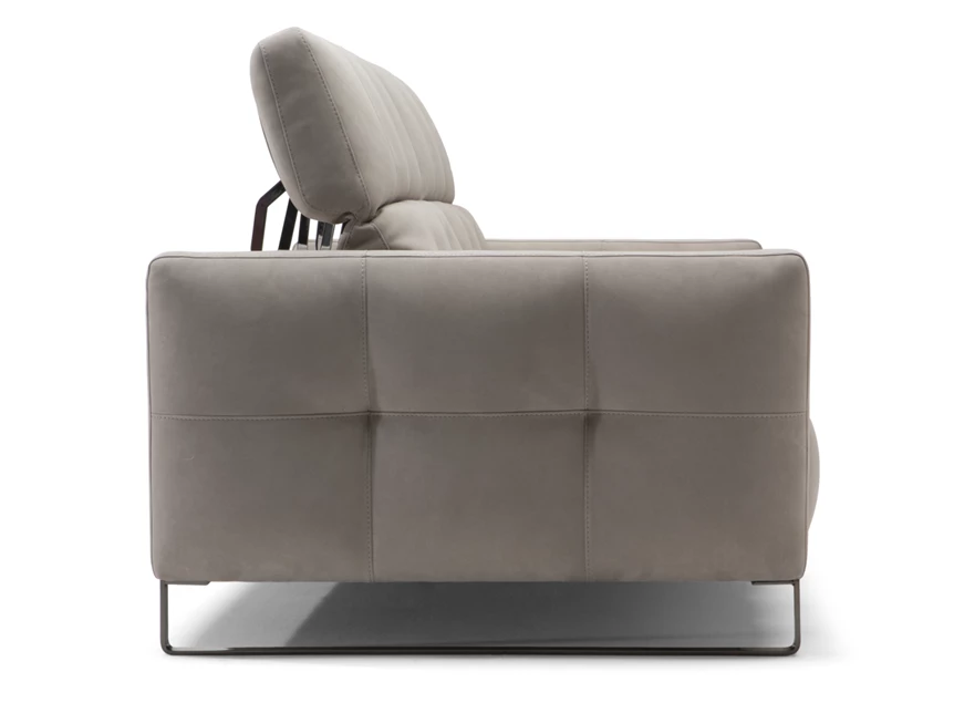 Zijde Canapé 3-zit Philo 2957 stof greige Natuzzi Italia