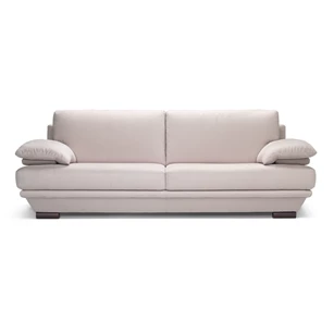Canapé 3-zit Plaza 2030 leder wit Natuzzi Italia