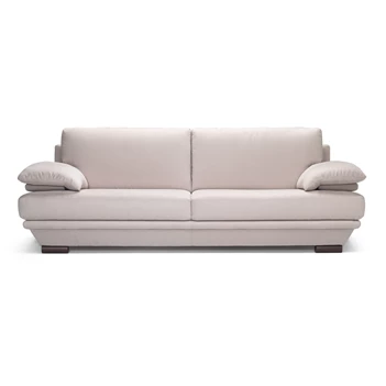 Canapé 3-zit Plaza 2030 leder wit Natuzzi Italia