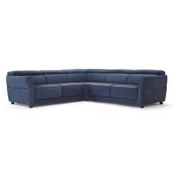 Hoekzetel slaapbank Notturno 2784 stof blauw Natuzzi Italia