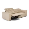 Elektrische relax Sofa canapé Skyline 3150 leder beige Natuzzi Italia