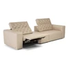 Elektrische relax Zetel 3-zit Skyline 3150 leder beige Natuzzi Italia