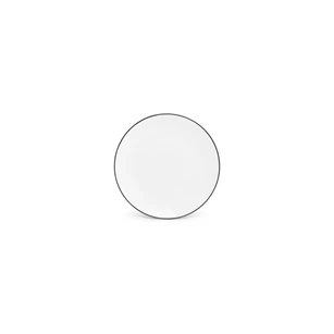 Coupe Black Rim plat bord- Ø24cm- basic white
