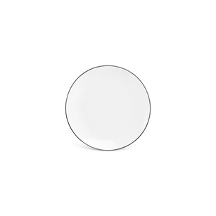 Coupe Black Rim plat bord- Ø26,5cm- basic white