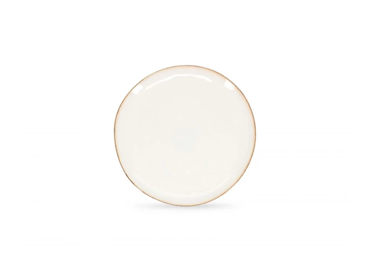 Wit Artisan plat bord- Ø28cm