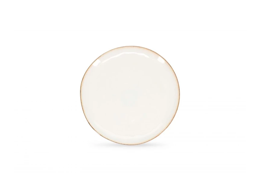 Wit Artisan plat bord- Ø28cm