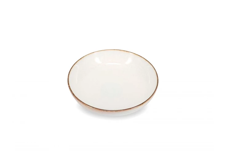 Wit Artisan kom- Ø23xh5,5cm- binnenkant