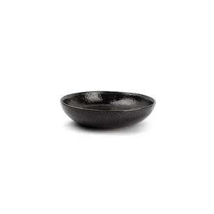 Mielo- diep bord- Ø21,5xh5cm- zwart