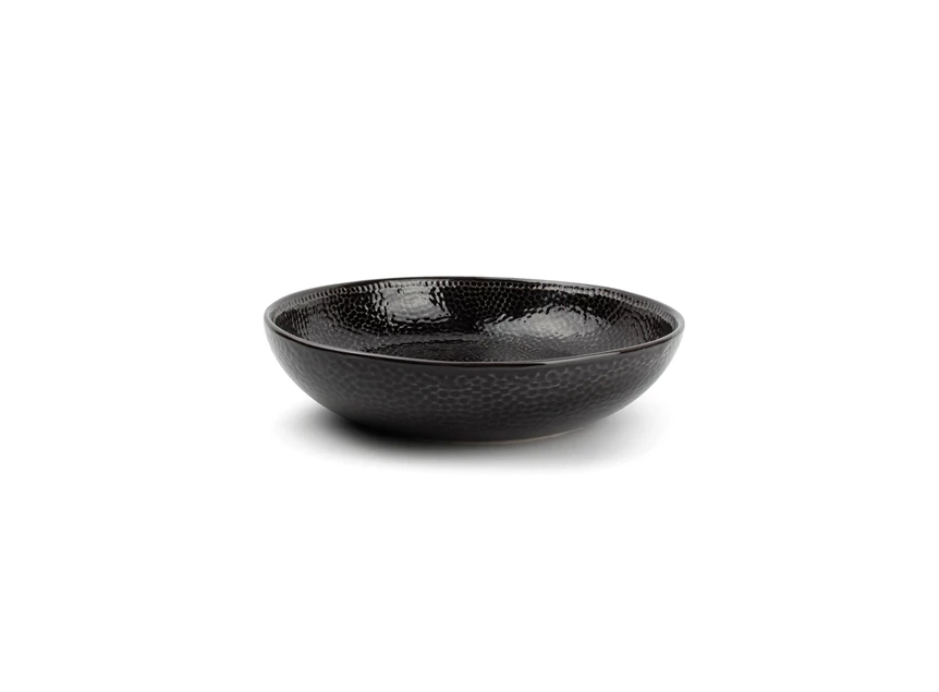Mielo- diep bord- Ø21,5xh5cm- zwart