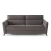 Front Sofa 3-zit Stan 3035 stof grijs Natuzzi Italia