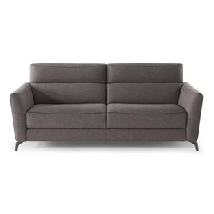 Front Sofa 3-zit Stan 3035 stof grijs Natuzzi Italia