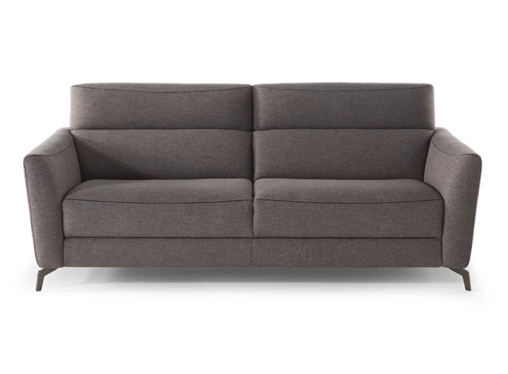 Front Sofa 3-zit Stan 3035 stof grijs Natuzzi Italia