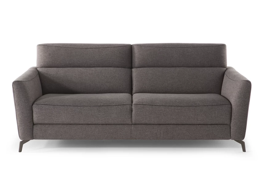 Front Sofa 3-zit Stan 3035 stof grijs Natuzzi Italia