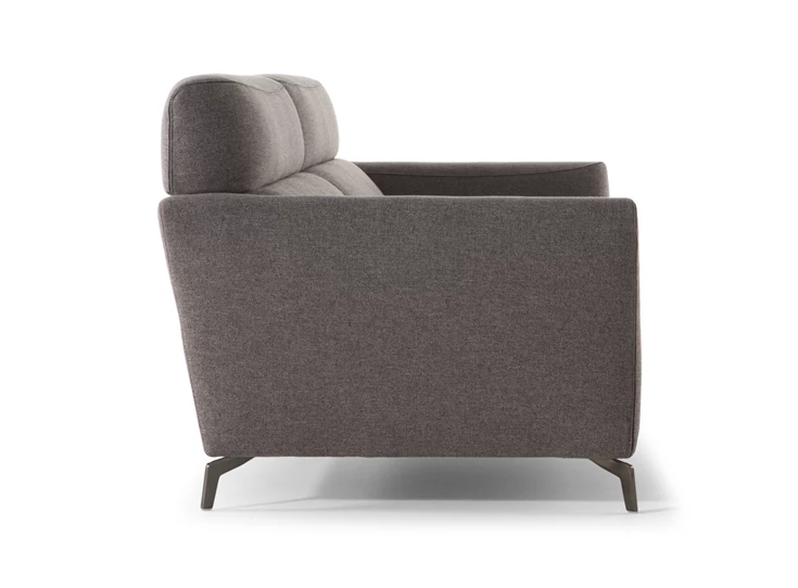 Zijde Sofa 3-zit Stan 3035 stof grijs Natuzzi Italia