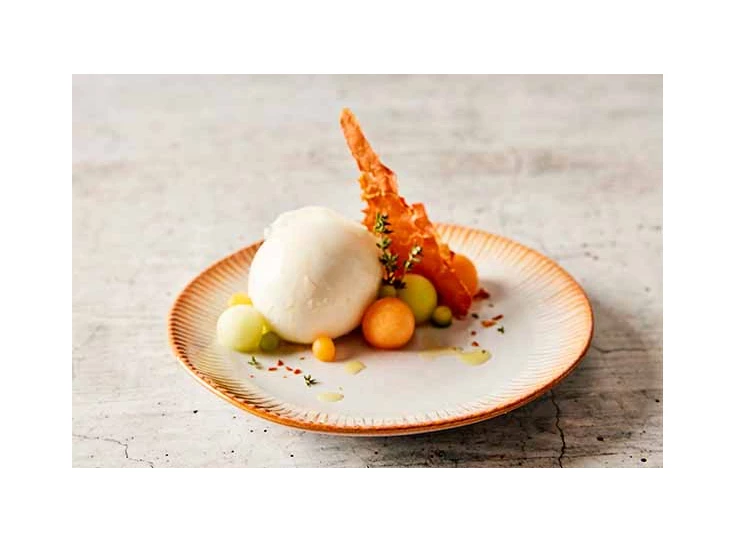 Listra Beach- dessertbord- Ø20cm sfeerbeeld