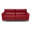 Canapé 3-zit Stan 3035 met relaxen leder rood Natuzzi Italia
