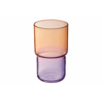 Candy Mix glas- 32cl- oranje/paars