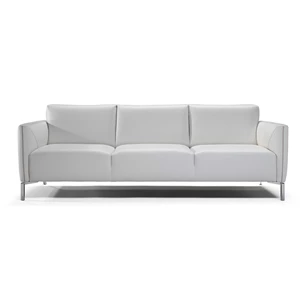 Sofa canapé 3-zit Tratto 2811 leder wit Natuzzi Italia