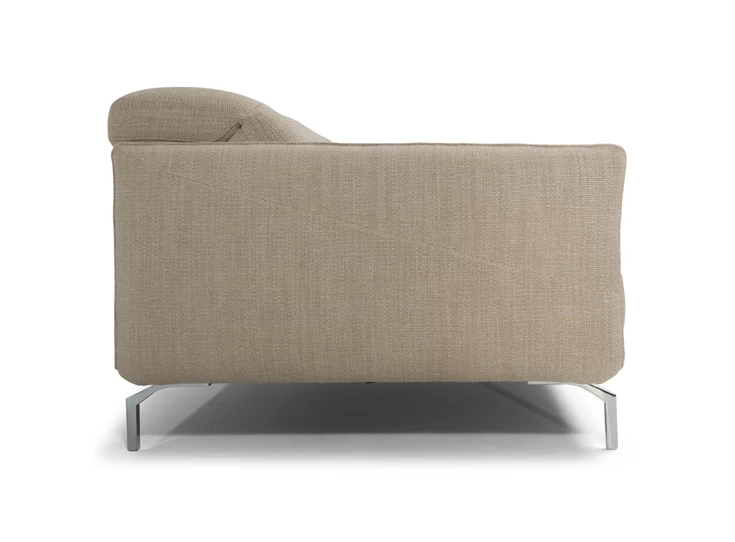 Zijde Zetel 3-zit Valzer 3222 stof zandkleur Natuzzi Italia