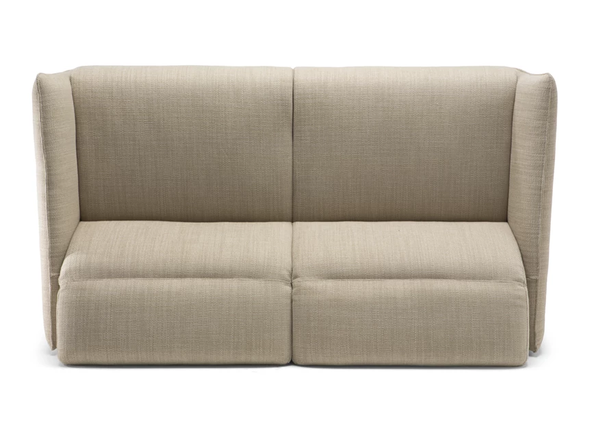 Bovenkant Zetel 3-zit Valzer 3222 stof zandkleur Natuzzi Italia