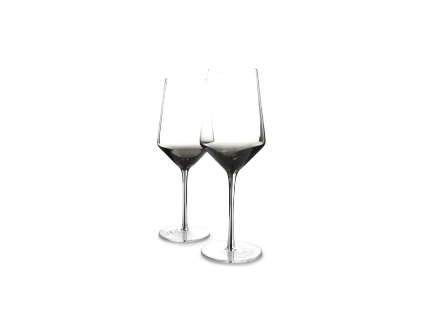 852820 Wijnglas 51cl smoked Secrets set/2 beiden