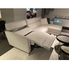 Relaxfunctie Salon Stan 3035 met longchair en relax stof wit Natuzzi Italia